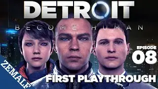 8 | Detroit: Become Human | First Playthrough [BLIND]