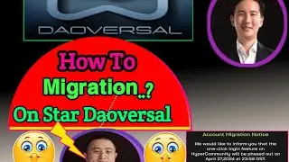🔴🔴Hypercommunity Migration भनेको के हो|How to migration  Daoversal platform|Migration method 💸