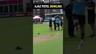 🌪 SPIN Bowling | How To Bowl Finger Spin In Cricket | Ajaz Patel Slow Left Arm Bowling Action