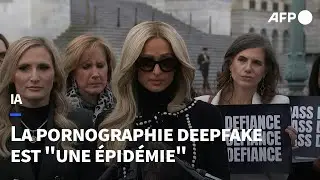 Paris Hilton soutient une loi contre la pornographie g&eacute;n&eacute;r&eacute;e avec l'IA | AFP