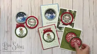 Christmas Shaker Cards and Ornaments and Gift Tags - October 2018 Project Kit