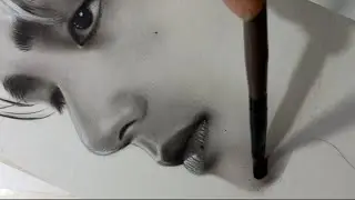 Bts V Drawing, Shading tutorial | Hyper Realistic Drawing of TAEHYUNG