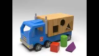 DESN 356 - Shape Sorting Semi Truck Animation