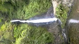 White Lady Waterfall at Lydford Gorge