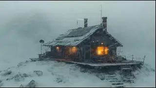 Sleep All Night ❄️ Steady Snowstorm White Noise (11 Hours)
