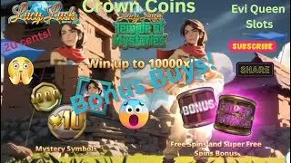 I got a 1000X 🤩🔥 Lucy Luck Temple of Mysteries Ultra Win! #bigwin #crowncoinscasino #onlineslots