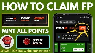 How to Claim FP ( FIGHT Points ) on Fight.ID | Minting Process Guide | Season 5 & 6
