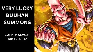 SUPER LUCKY ULTRA BUUHAN SUMMONS IN DRAGON BALL LEGENDS