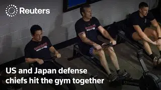 Pentagon chief Pete Hegseth hits the gym with Japan defense chief Koizumi | REUTERS