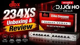 DBX 234XS Crossover Unboxing Review & Connection