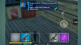 Collect a Harpoon Gun-(Best way)- Location