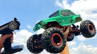 HSP Racing 1:10 Scale Electric 4WD 4WS Offroad RC Crawler Unbox & Test