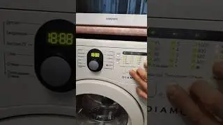 Сервисный тест стиральной машины Samsung Diamond | Service test (Eng subs)