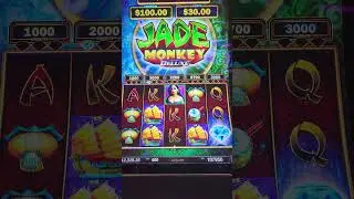 HUGE JACKPOT ON JADE MONKEY DELUXE!!! BIG BET BONUS