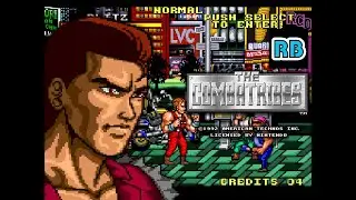1993 [60fps] SNES The Combatribes Blitz ALL