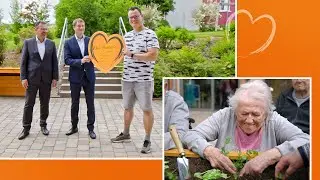 Hochbeet f&uuml;r Senioren-Servicehaus Waldershof | Spendenprojekte | Gewinnsparen Bayern