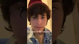 Face reveal! I'm 2 away from 400 subscribers!