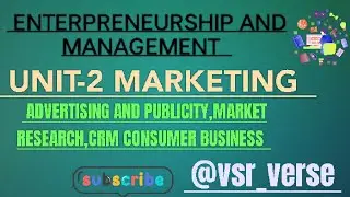 ADVERTISING AND PUBLICITY ||MARKET RESEARCH||ENGINEERING|ENTERPRENEURSHIP|MARKETING |MBA||MCA||BCA||