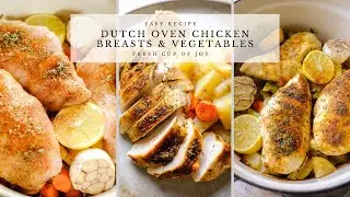 Dutch Oven Chicken Breast with Vegetables