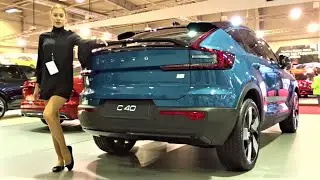 2023 Volvo C40 Recharge SUV 408 HP - Interior, Exterior, Walkaround - Sofia Motor Show