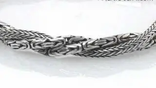 Silver Twisted Bracelet by Kalistah.com