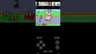 Mario and Luigi Superstar Saga Gameplay 13 - Batalla vs Piraña Madre y Judías Estelares #android 