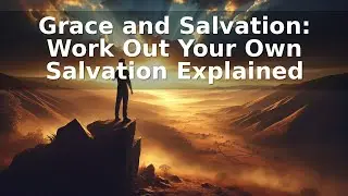 Grace and Salvation: Work Out Your Own Salvation Explained
