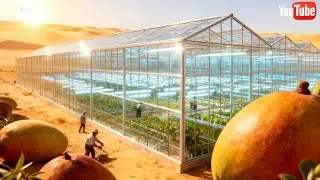 Sapodilla Fruits in the Desert?! Inside a Mega Greenhouse