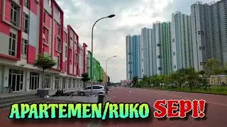 Masih Sepi/ Banyak Ruko/Apartemen Yang Masih Kosong/ Apartemen Puncak (CBD) Wiyung