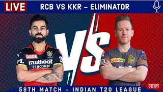 LIVE Bangalore vs Kolkata, Eliminator | IPL 2021 Live Scores & Commentary | RCB VS KKR | DISCUSSION