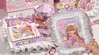 安靜書 Aki醬奇妙機關拼貼 DIY女孩換裝貼紙 聲音控制 白噪音 沉浸式 ASMR