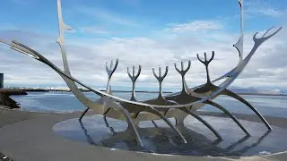 Iceland's Sun Voyager Iconic Sculpture