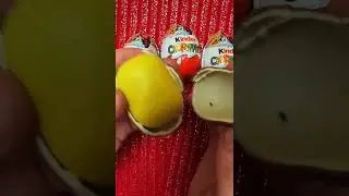 Kinder Surprise ASMR 🍫✨ So Satisfying! #shorts 2. Crunchy Kinder Egg ASMR 😍🎧 #shorts #asmr