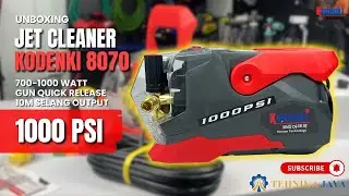Unboxing Kodenki 8070 High Pressure Jet Cleaner 1000 PSI ASMR