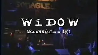 Widow, 1991 McGonagles, Dublin.