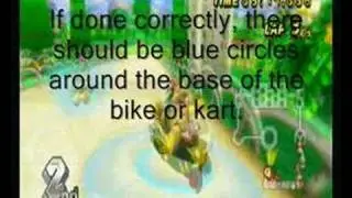 How to dodge a POW block in Mario kart wii trick