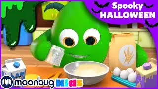Pat A Cake + Stan the MONSTER - Little Baby Bum | Kids Song | Halloween Stories For Kids