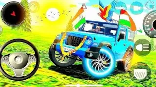 😎 Dollar ( Song ) Modified Mahindra Thar Car Games: Indian Cars simulator game || (Gadi wala game) 