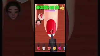 Nail Salon ! All Levels Gameplay Android,ios ! Mobile Game ! #shorts