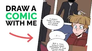 🔴 WEBTOON Comic Illustration Demo ✍🏼 Digital Art w/ Jessie Chang