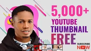 CREATE YOUTUBE THUMBNAIL LIKE A PRO, FREE 5,000+ THUMBNAIL TEMPLATES FOR FREE (APP AND TUTORIAL)