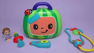 2 Minutes Satisfying With Unboxing Cocomelon Doctor Bag Set ASMR (No Music) 