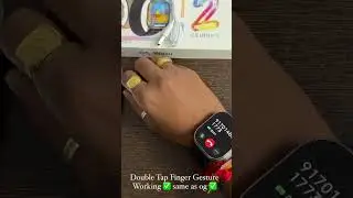 *Double Tap Finger Gesture Working ✅ same as og ✅* *Ultra 2.* 🔥 #digital