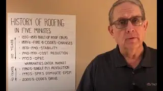 History of Roofing: (Warranties are a recent development)  #rolftheroofinguy