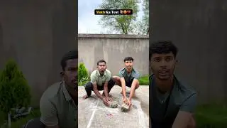 Math Ka Test 📚😡💔#shorts #comedy #funny #trending