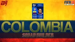 FIFA 13 Ultimate Team | Squad Builder | EP36 Colombia w/ TOTY Falcao (Tested vs MrNoBots)