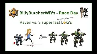Raven racing Lokis | Custom Mode | Super funny | War Robots | WR
