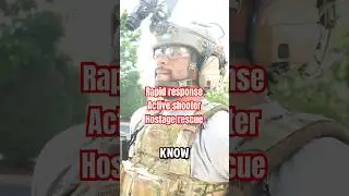 Rapid response training for active shooter/hostage rescue. #army #police #lawenforcement #cqb