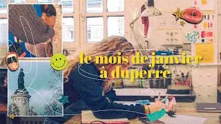 mon mois de janvier en dnmade graphisme 🌟 | JPO, musée du Louvre & shooting