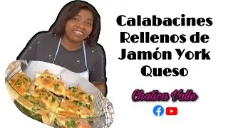✅Calabacines Rellenos de Jamón y Queso* Riquísimos-Chatica Valle